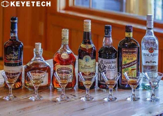 Алгоритм AI бутылки рома пустой сортируя систему контроля крышки