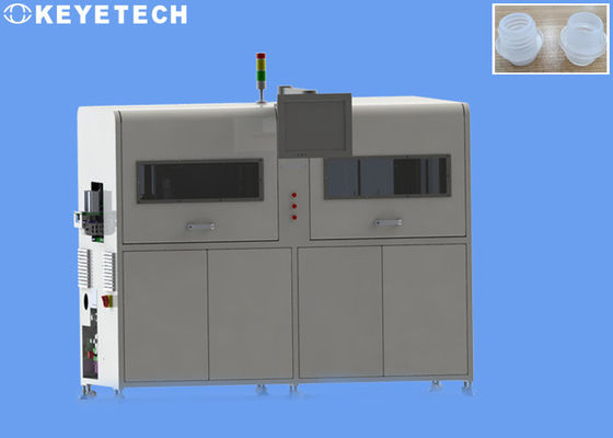 Система онлайн-сортировки качества для визуального контроля крышек с откидным клапаном