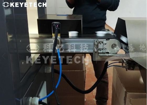 Helicap AI Vision Inspection Machine с устройством питания для обработки крышки