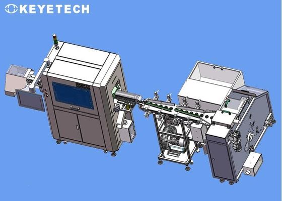 Система проверки крышки бутылки галона для использования в пищевой упаковке