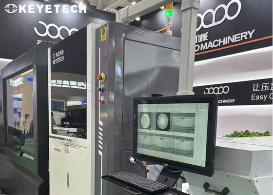 Высокоточная привязанная к крышке машина визуального контроля с онлайн-статистикой