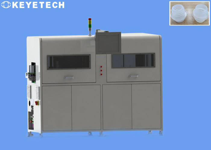 Система онлайн-сортировки качества для визуального контроля крышек с откидным клапаном