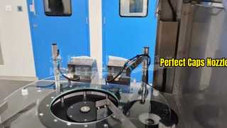 Сортировочная машина с крышками и насадками